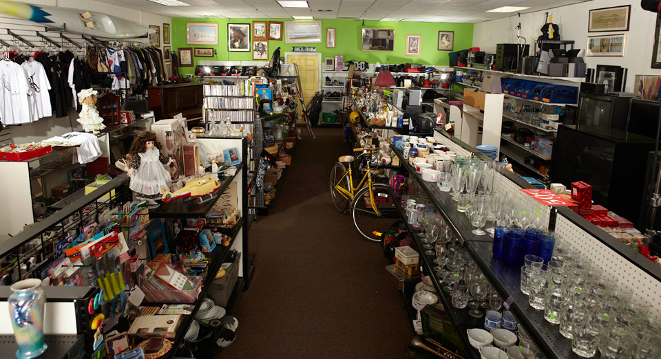 Now and Then Secondhand Thrift Store owned by Brandi and Jarrod of Storage Wars