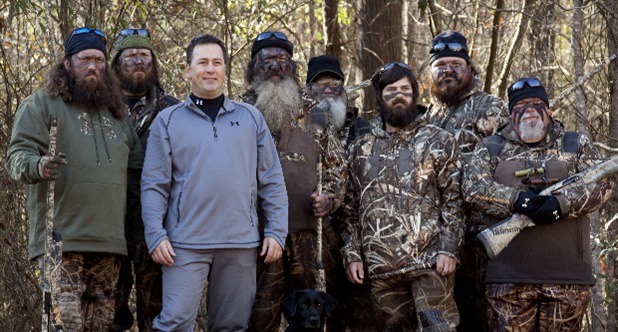 Duck Dynasty Alan Robertson Willie Robertson Jase Robertson Phil Robertson