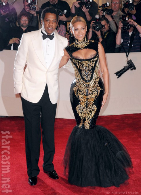 Jay-Z and Beyonce on the red carpet