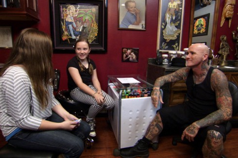 Dirk Vermin's Daughters on Bad Ink