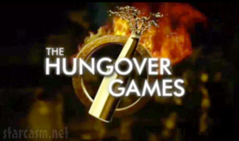 The Hungover Games logo parody movie