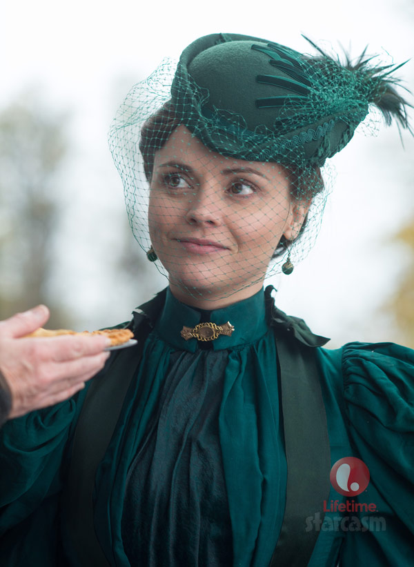 Christina Ricci Lizzie Borden Chronicles green dress