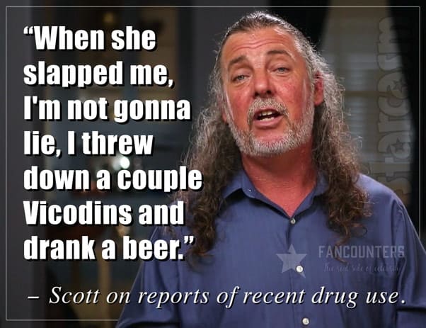 Love After Lockup Scott Davey drugs quote