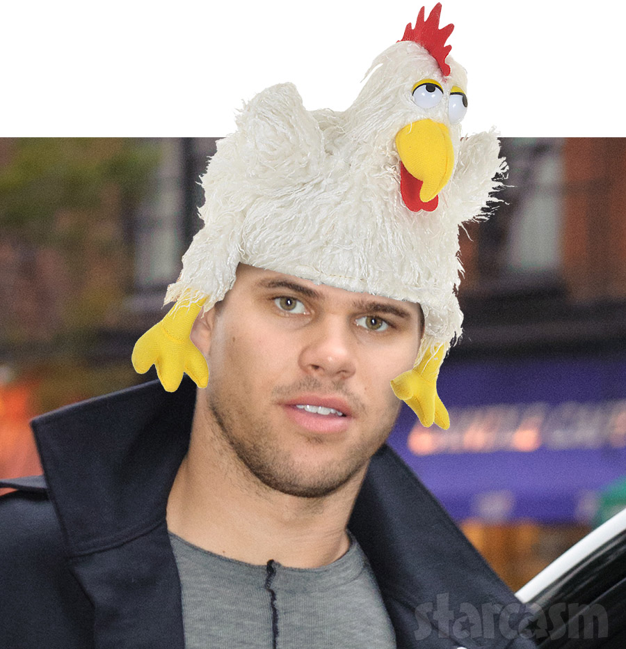 Kris Humphries chicken hat