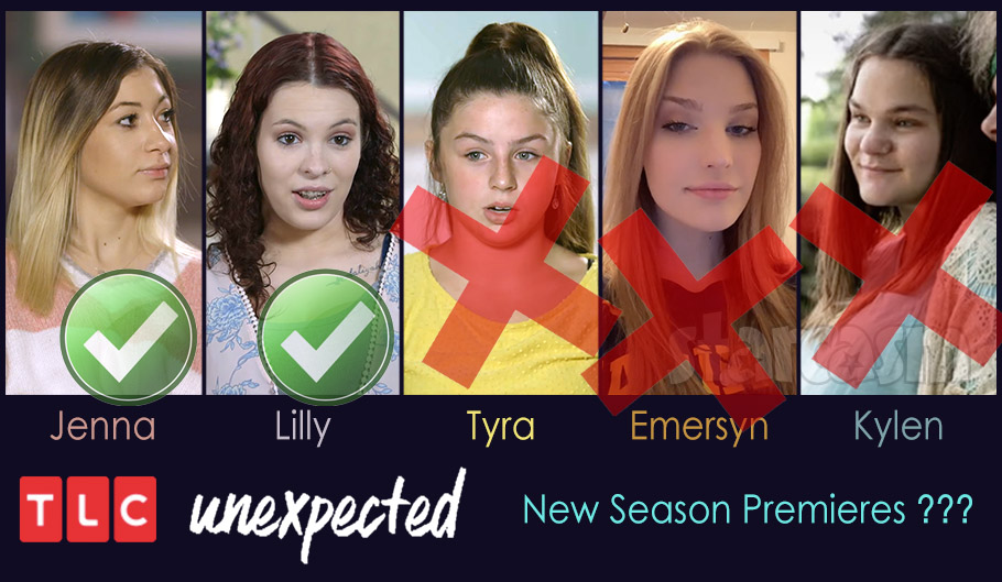 TLC Unexpected Season 6 cast returning moms Jenna and Lilly