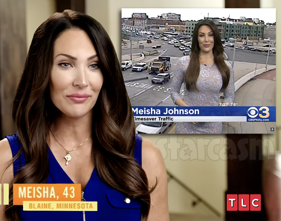 90 Day Fiance Before the 90 Days Meisha Johnson as a TV reporter