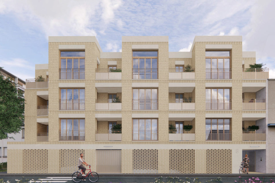 Le bâtiment sera construit en face de l'hôpital, rue Victor Hugo