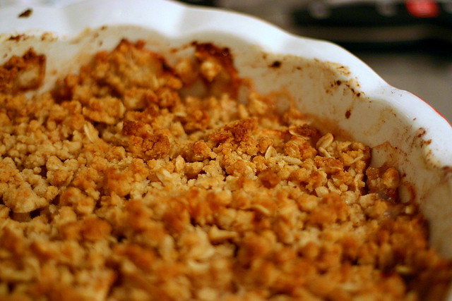 deb's apple crumble/isp