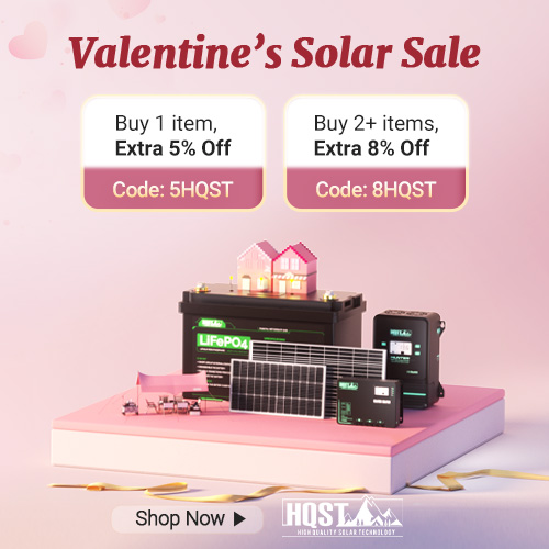 Up to 8% OFF for HQST Valentine's Day