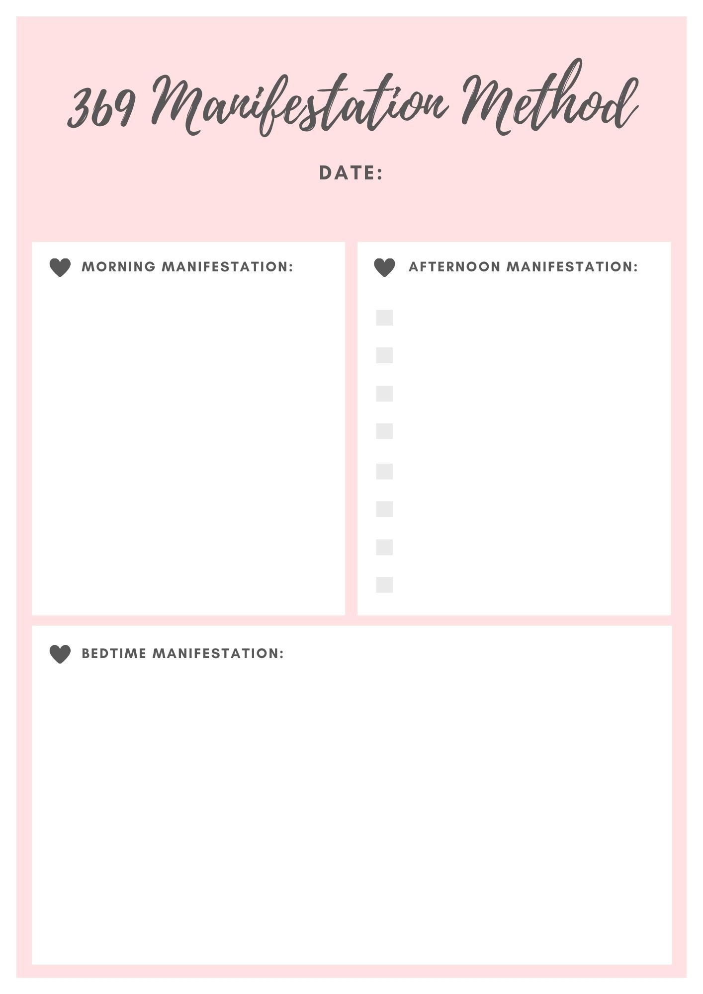 How To Do The 369 Manifestation Method As Seen On Tiktok Steph Social