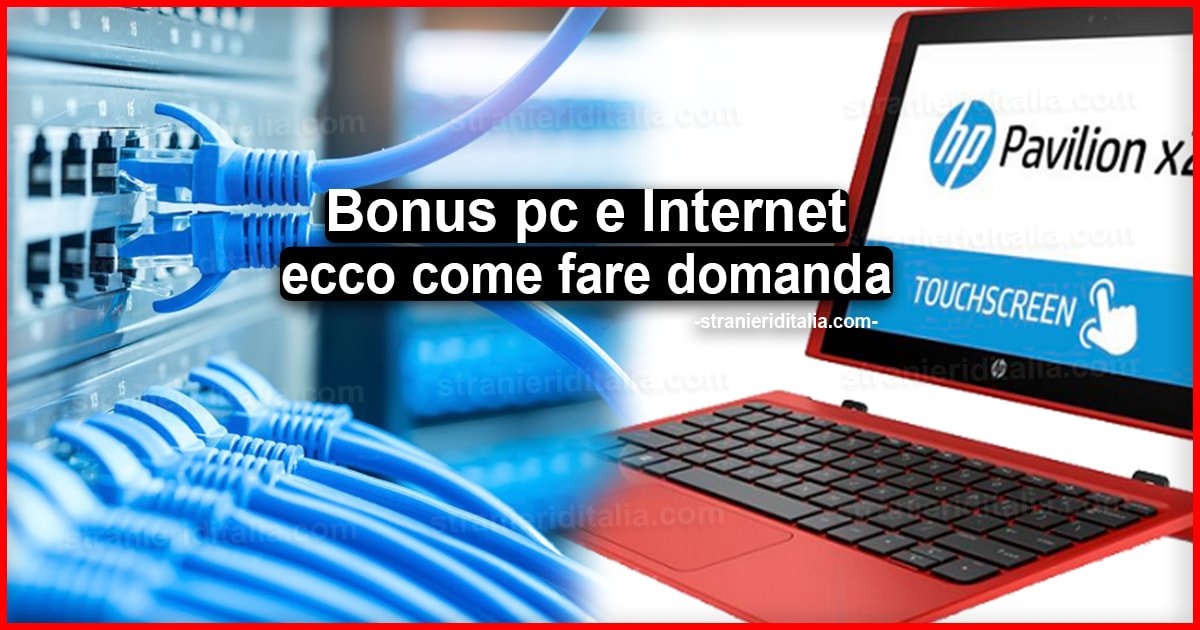 Bonus Pc 500 Euro E Bonus Internet 200 Euro Come Fare Domanda