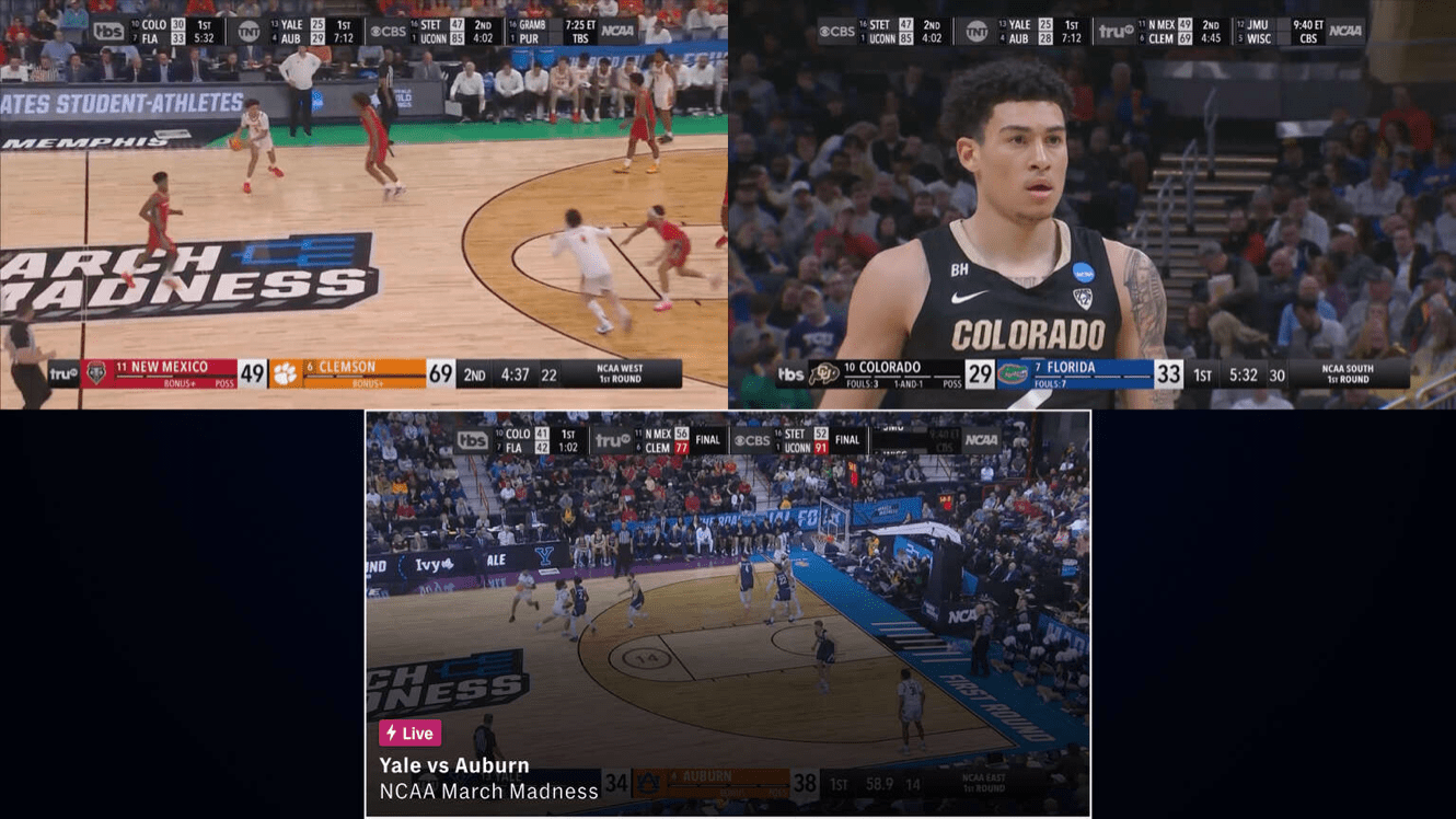 Max's March Madness multiview