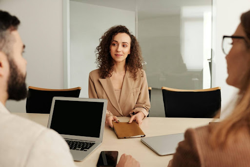 a potential employee being asked about employment gaps on resume by interviewers