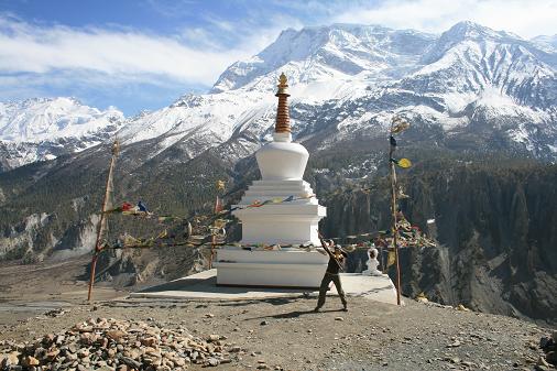 Stupa wind powa Stupa wind powa