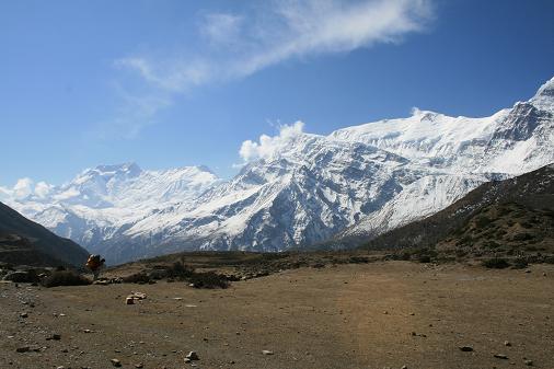 Leaving Manang Leaving Manang