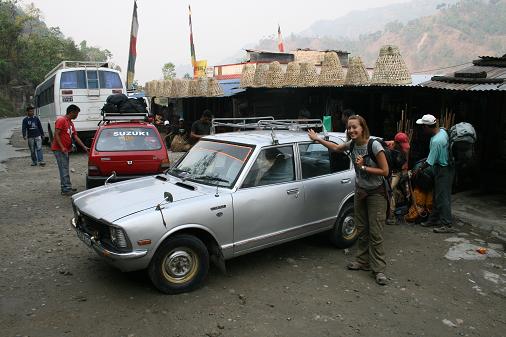 The end of the trek ! Birethanti The end of the trek ! Birethanti