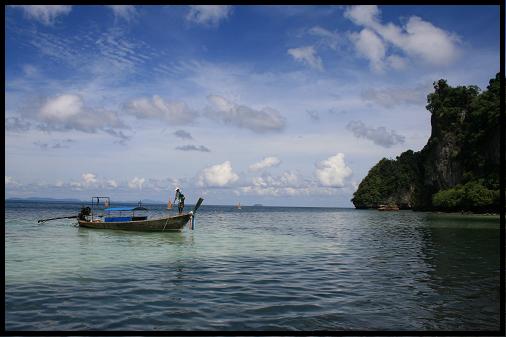Our longtail boat Our longtail boat