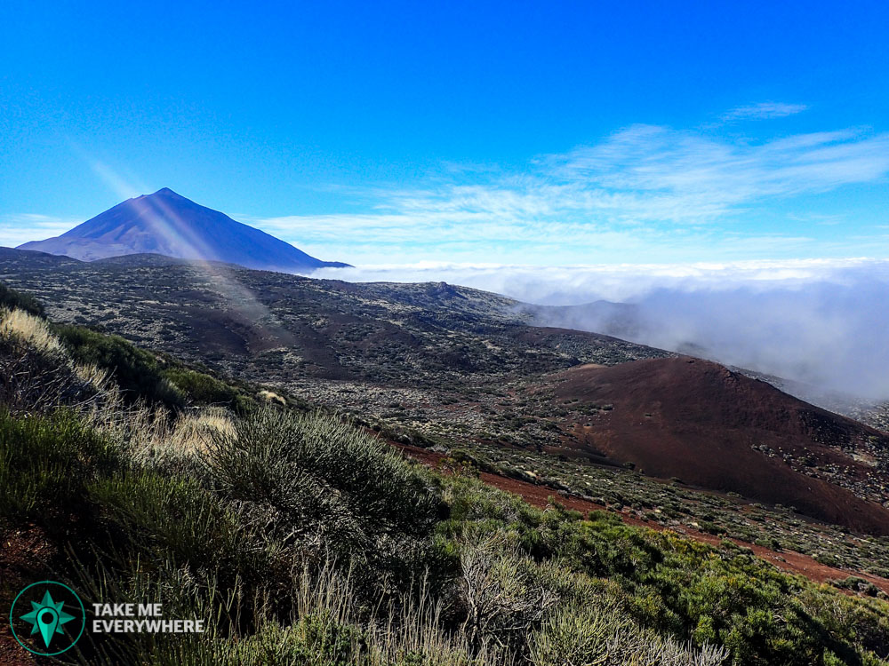 Teide amazing landscape