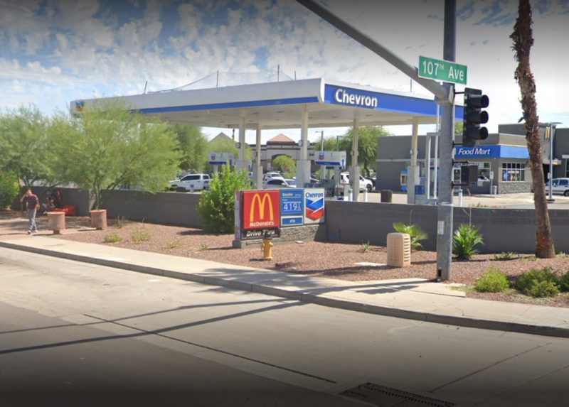 Chevron gas station