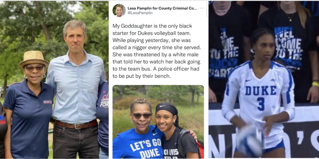 Video Shows That Duke Volleyball Player And Her Politician Godmother Are Lying About Being Called N Word During Byu Game Tb Daily News