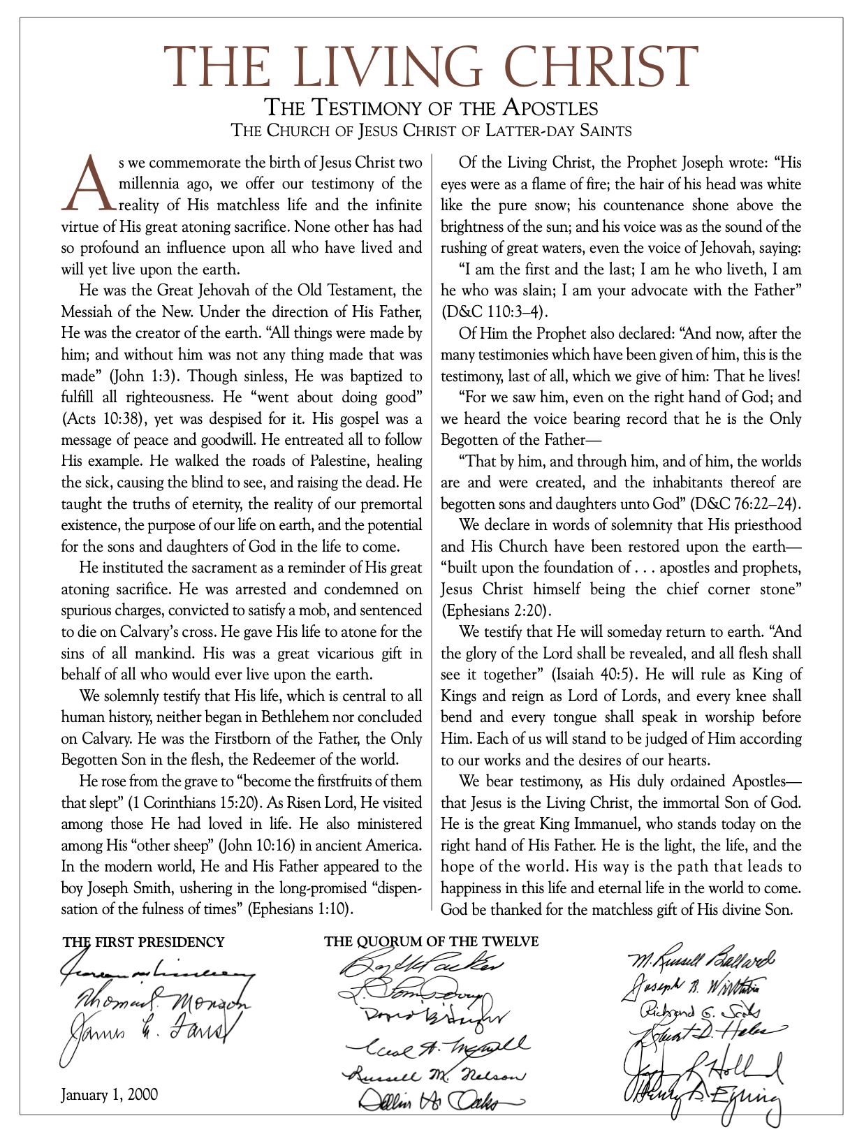 Doctrine Covenants Archives Teaching Children The Gospelteaching Children The Gospel