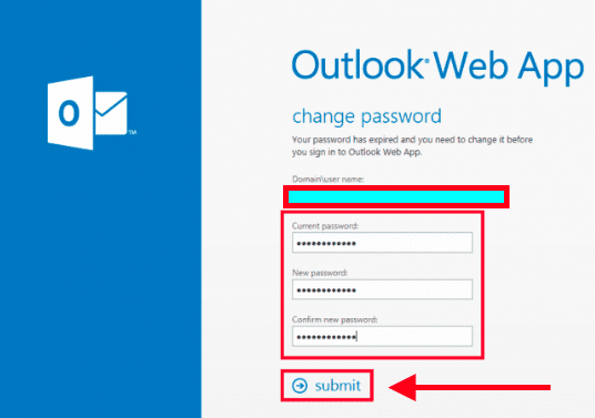 How To Change Password Using Outlook Web Access Owa For Exchange 2013 2016 2019 Learn Solve It