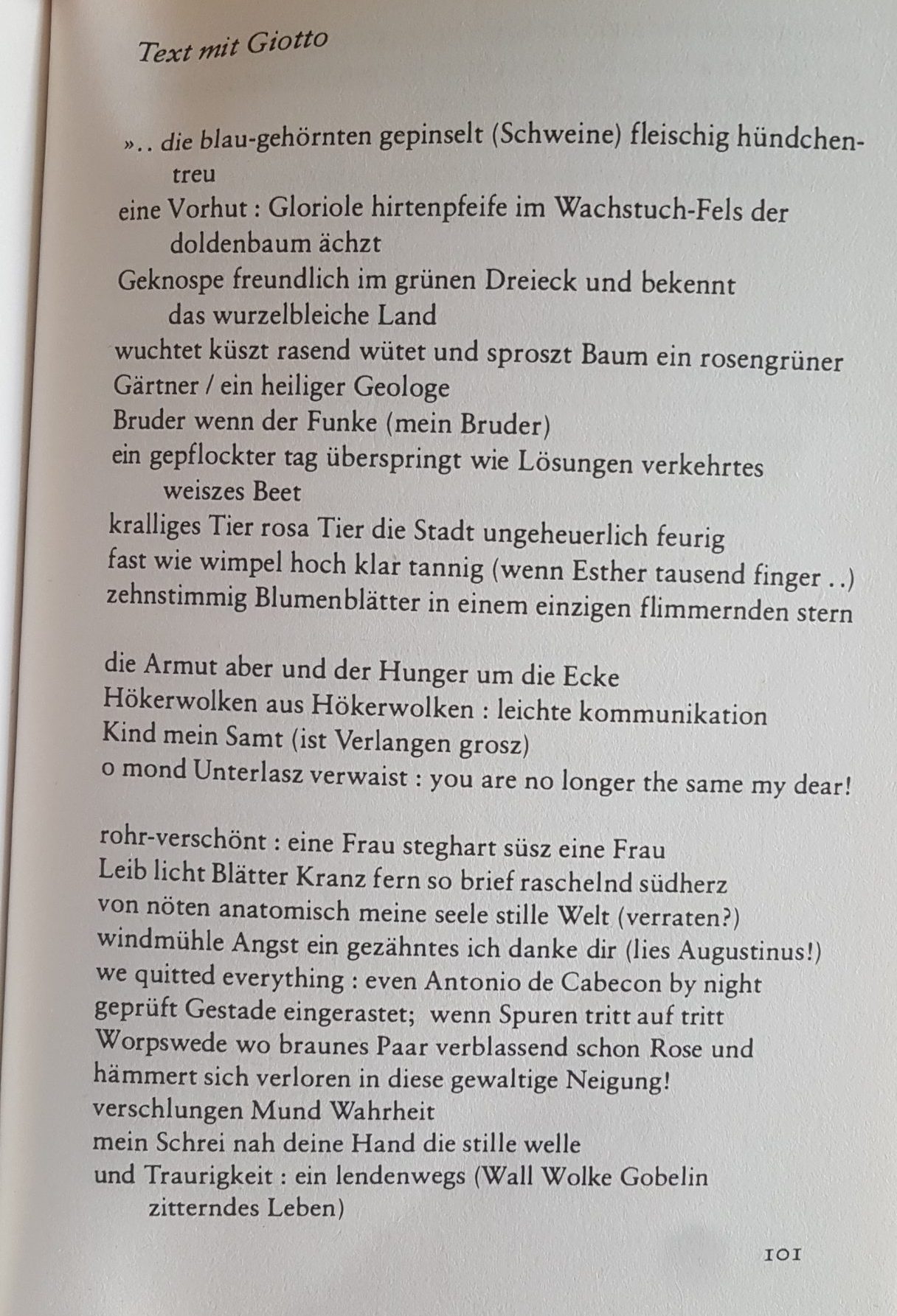 Kein Page 99 Test Mani Matter Tell