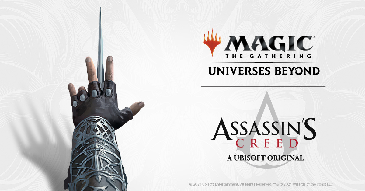 Magic: The Gathering x Assassin's Creed. Image courtesy of Wizards of the Coast.