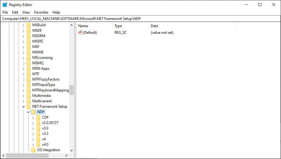 Mengetahui Versi Net Framework Dengan 4 Cara Teraa Net