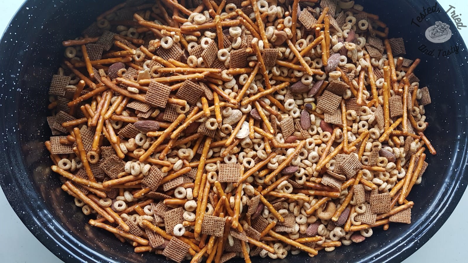 Homemade Nuts And Bolts Recipe Tested Tried And Tasty Food