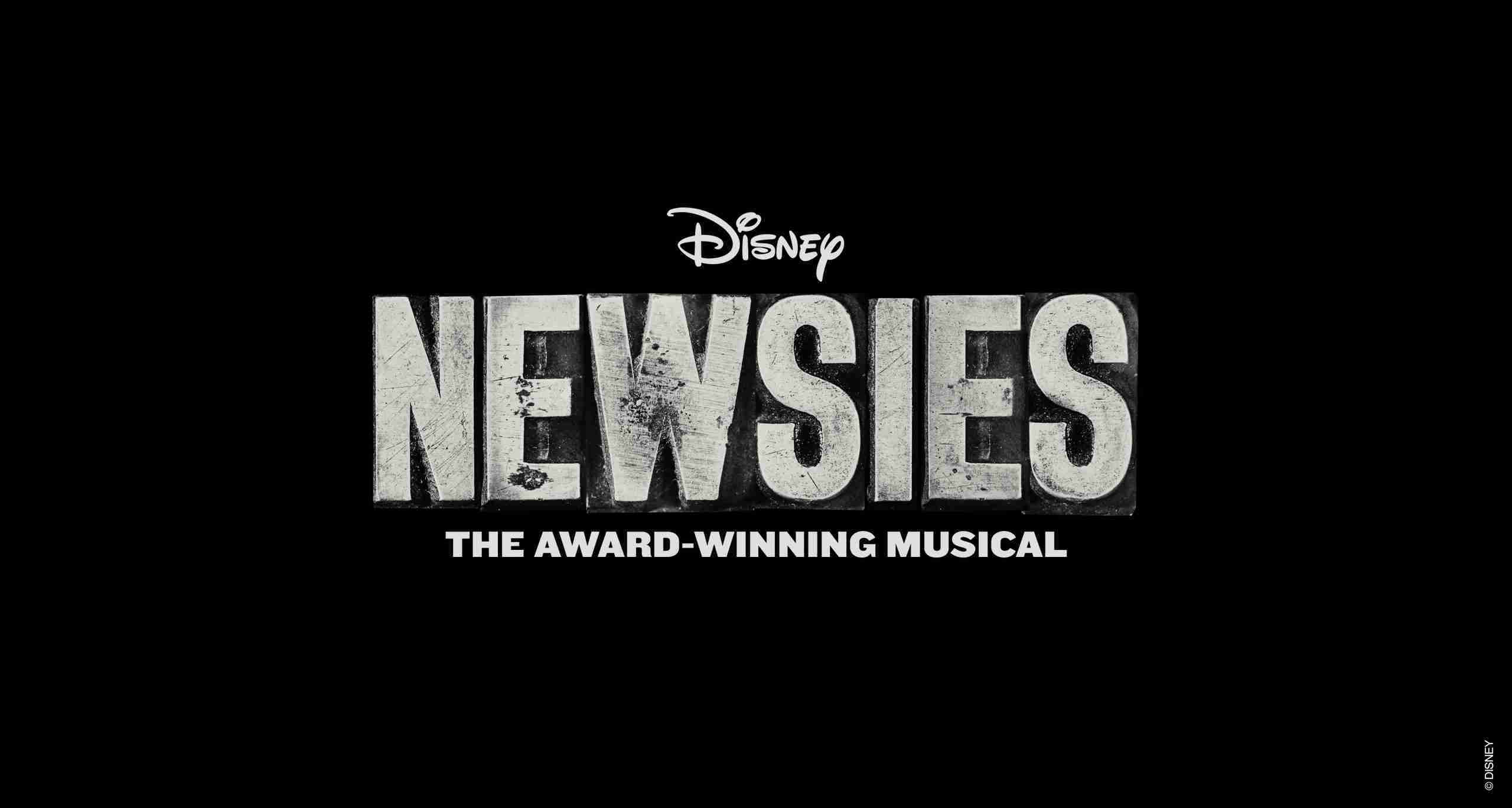 Uk Premiere Of Disney S Newsies To Open At London S Troubadour Wembley Park Theatre On 28 November 2022 The Arts Shelf
