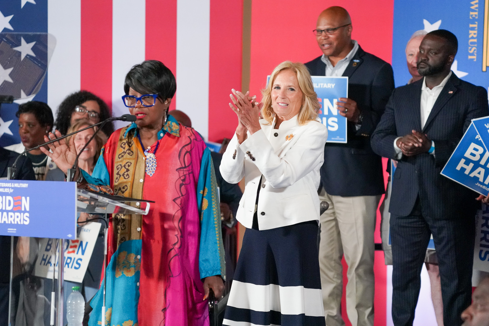 ‘He’s All In’: First Lady is in Georgia to support Biden-Harris campaign
