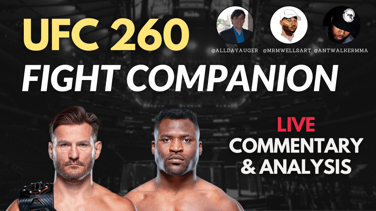 Ufc 260 Fight Companion Watch Along Miocic Vs Ngannou Ppv
