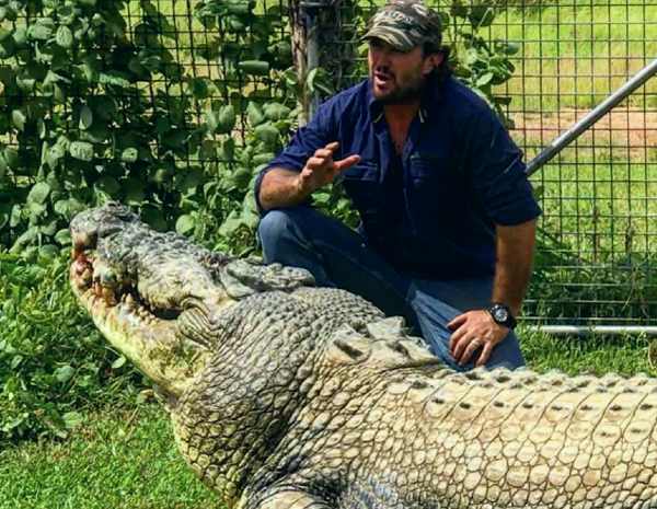 Monster Crocodile wrangler Matt Wright