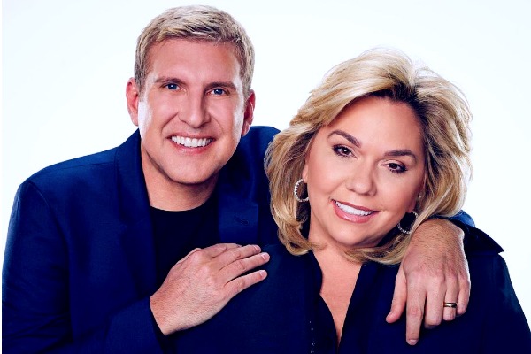 Actor Todd Chrisley with his wife Julie Chrisley.