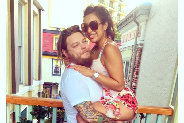 Corey Harrison with with Korina 'Kiki' Harrison.