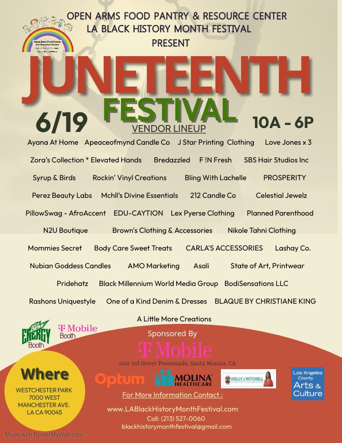 juneteenth events los angeles 2022