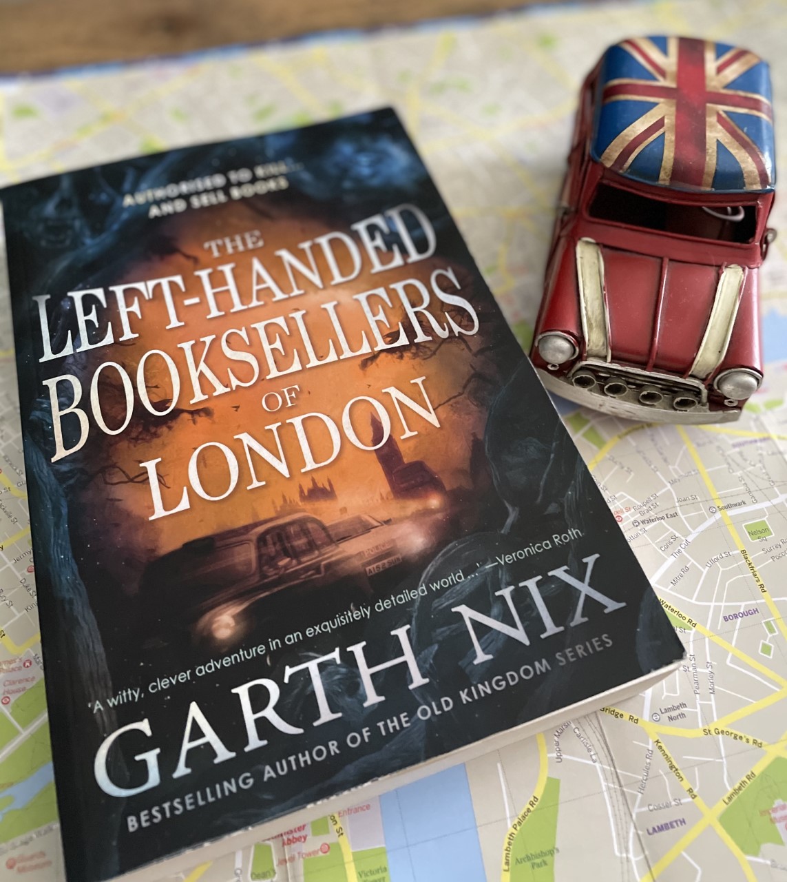 The Left Handed Booksellers Of London By Garth Nix The Fantasy Review