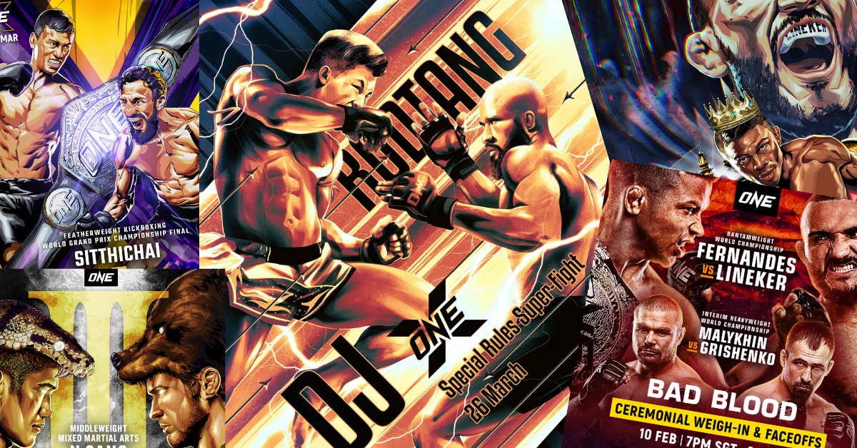 ONE Championship Gallery: Every event poster from 2022