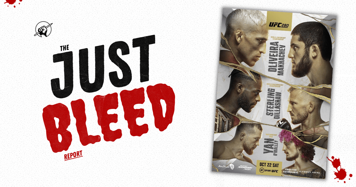 The JUST BLEED Report – UFC 280: Oliveira vs Makhachev