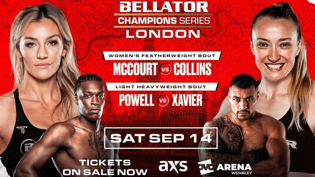 How to Watch Bellator London: McCourt vs. Collins Time, TV Channel & Full Card