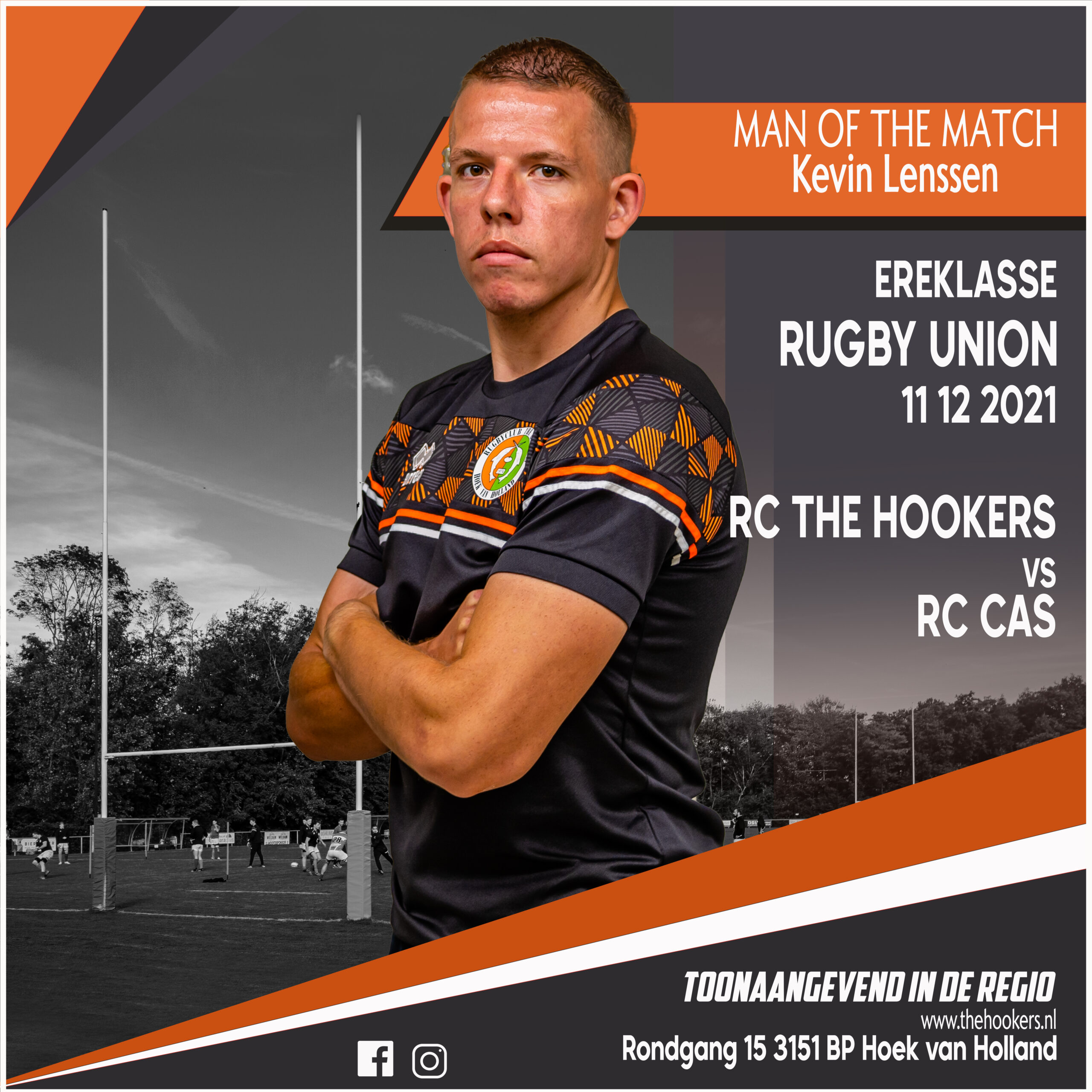 Fitte Hookers Hebben Opnieuw Langste Adem Rugbyclub Hoek Van Holland