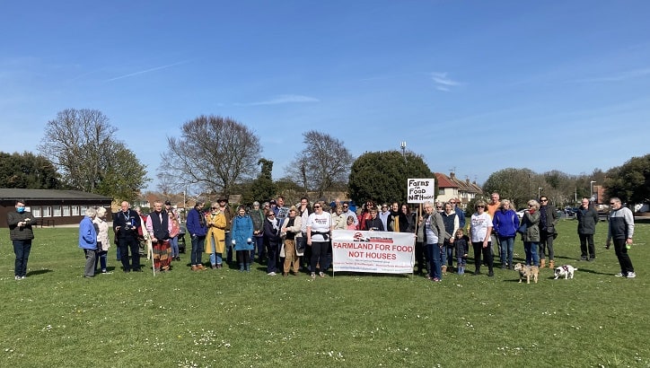 Thanet Community News Farmland Not Food Rally Artisan Fair In Ramsgate Independent Vindicatrix 1st Westgate Beavers And Kent Community Foundation The Isle Of Thanet News