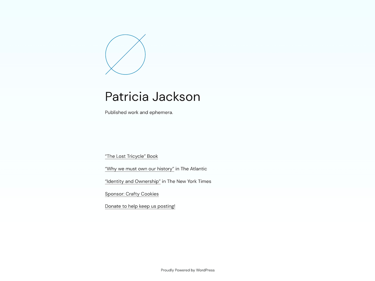 Impresión de pantalla del tema Jackson