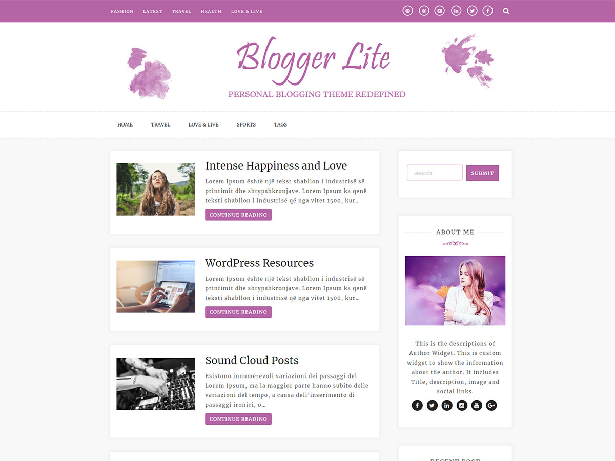 Blogger Lite