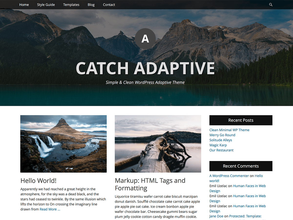 Catch Adaptive