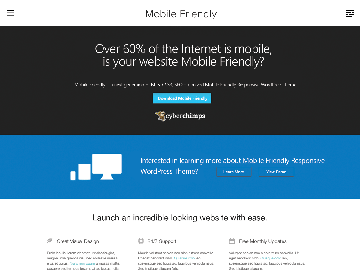 Mobile Friendly