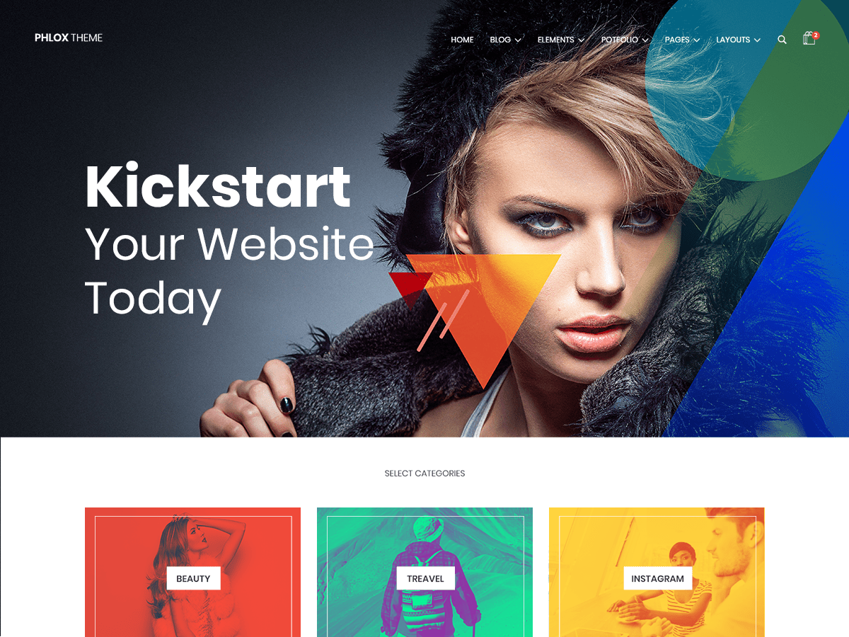 Top 10 Free WordPress Themes For Business 10 Phlox theme