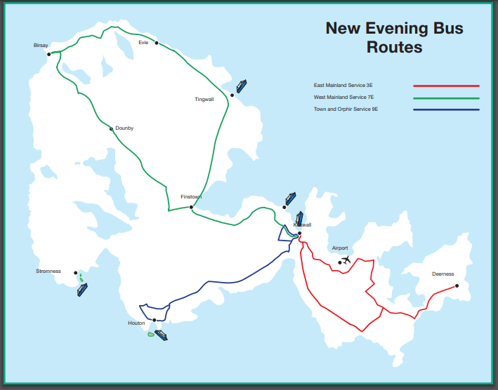 Night Bus Services Mainland Orkney The Orkney News