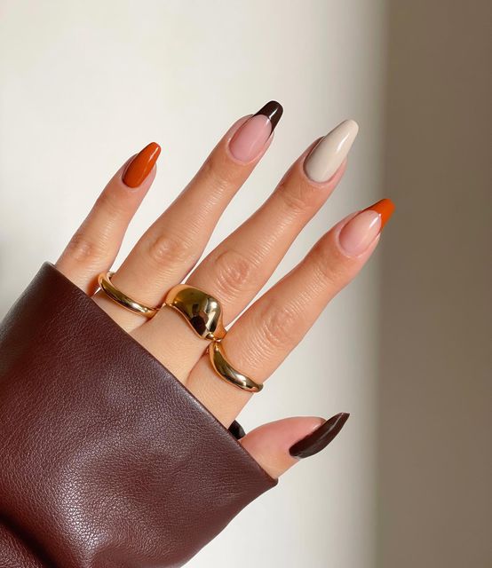 50 Stunning Fall Nails For The Perfect Mani The Pink Brunette